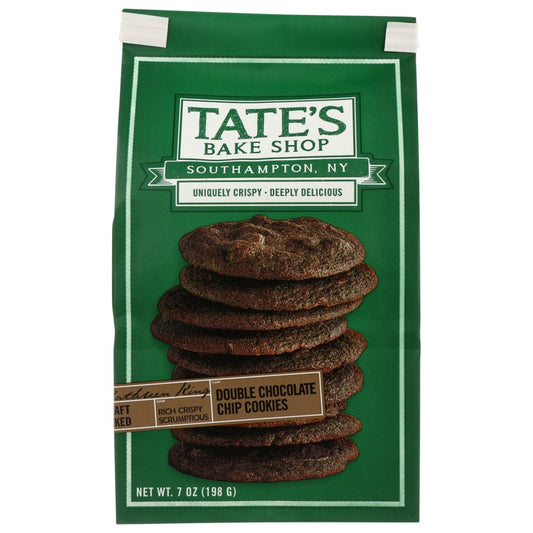 Tate's Bake Shop® , Tate's Bake Shop Cookies, Double Chocolate Chip, 7 Oz.,  Case of 6