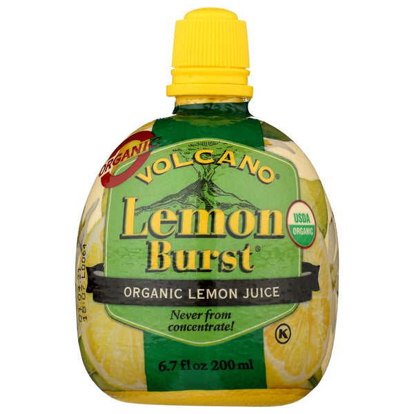 Volcano Burst 999, Volcano Lemon Burst Juice, 6.7 Fl. Oz.,  Case of 12