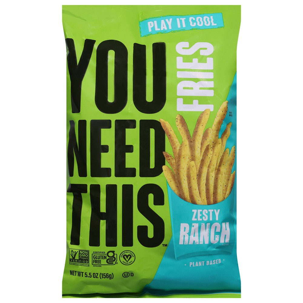 You Need This - Veggie Straws Ranch - Case of 6-5.5 OZ