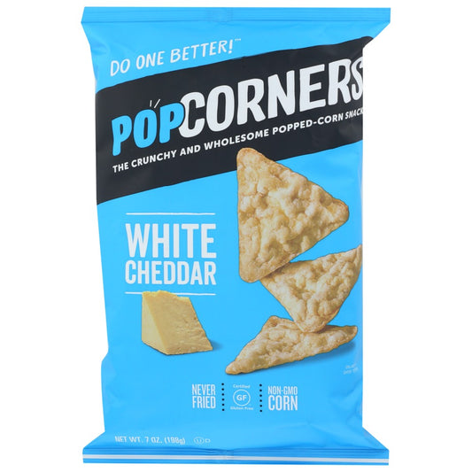 Popcorners® 402012, Our Little Rebellion Popcorners, White Cheddar, 7 Oz.,  Case of 12