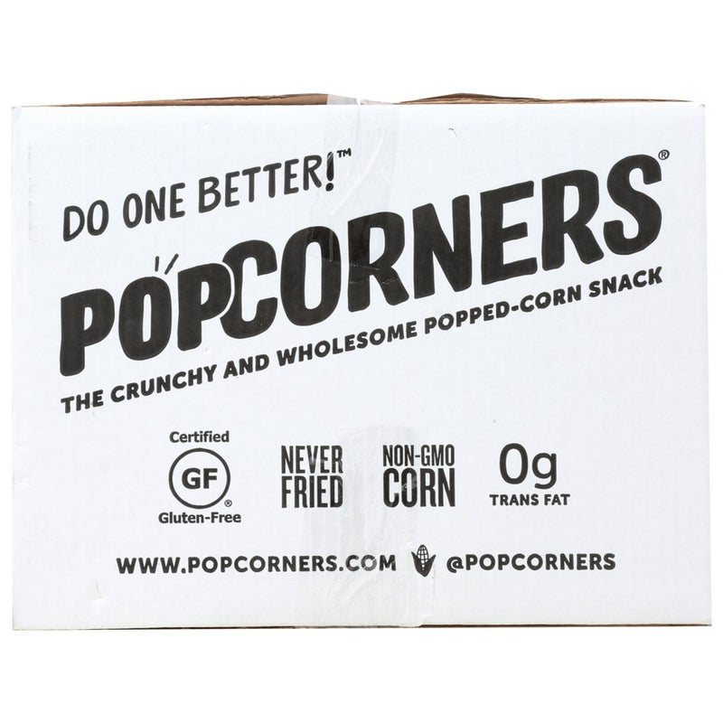 Popcorners Corn Chips White Cheddar - 7 Ounce, Case of 12