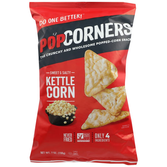 Popcorners® 402151, Our Little Rebellion Popcorners, Carnival Kettle, 7 Oz.,  Case of 12