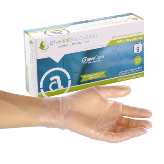 Amercare Glove C2 Opaque Hybrid  Gen 3.0  Pf  Xxl  5/200