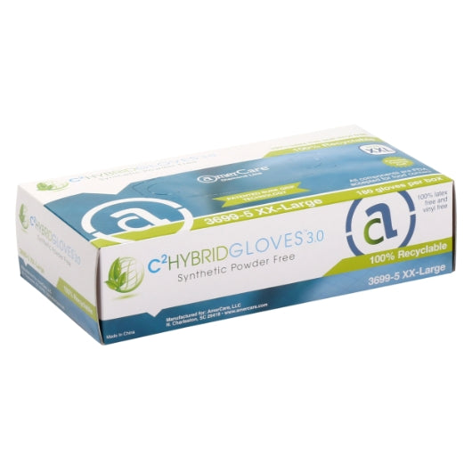 Amercare Glove C2 Opaque Hybrid  Gen 3.0  Pf  Xxl  5/200