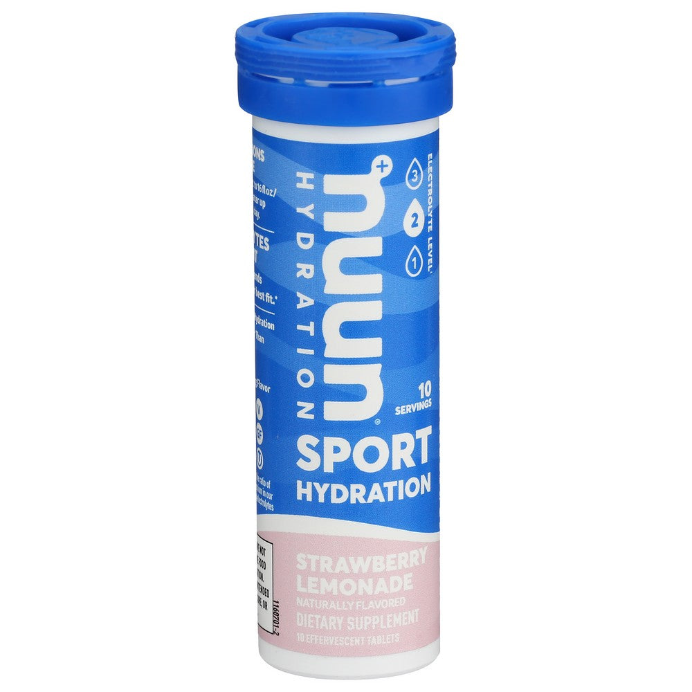 Nuun Sport Strwbry Lemonade - 10 Tablet,  Case of 8