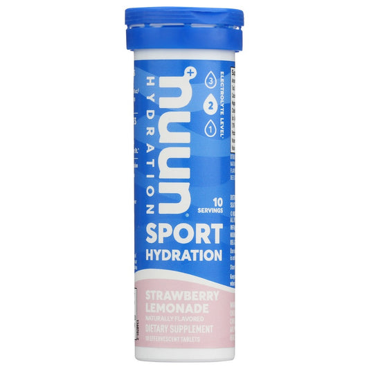 Nuun Sport Strwbry Lemonade - 10 Tablet,  Case of 8