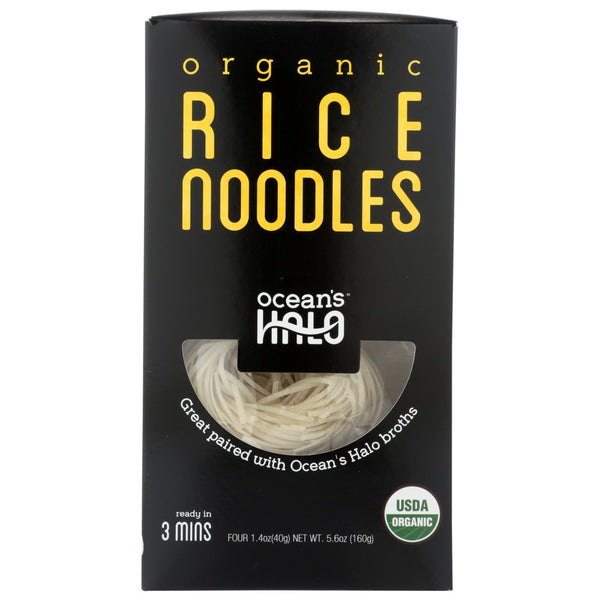 Oceans Halo Noodle Rice Organic - 6 Ounce, Case of 5