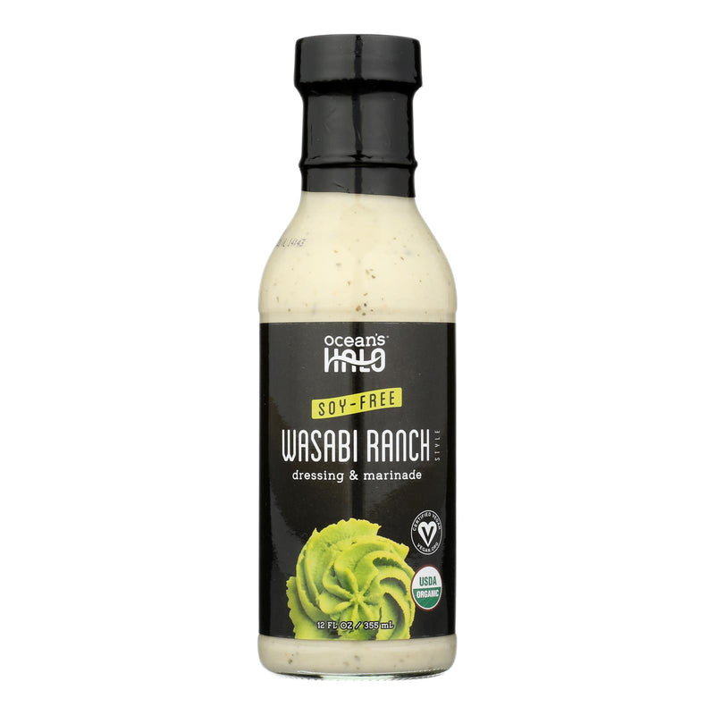 Ocean's Halo - Drsg Wasabi Ranch Styl - Case of 6-12 Fluid Ounce