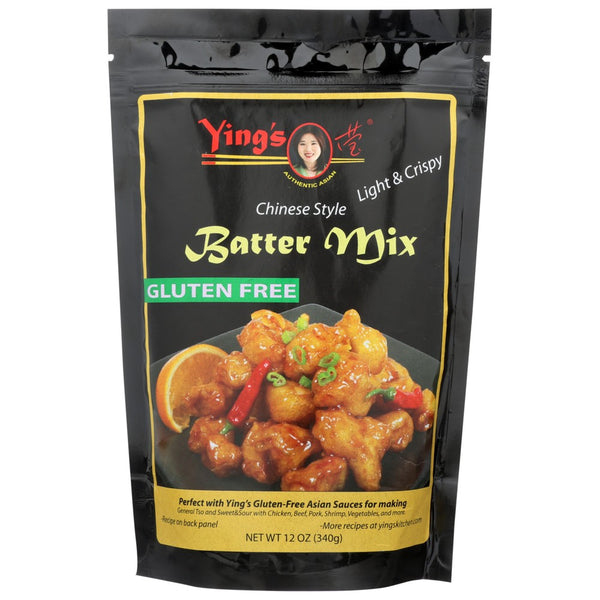 Ying's , Ying's Gluten Free Light & Crispy Batter Mix, 12 Oz.,  Case of 8