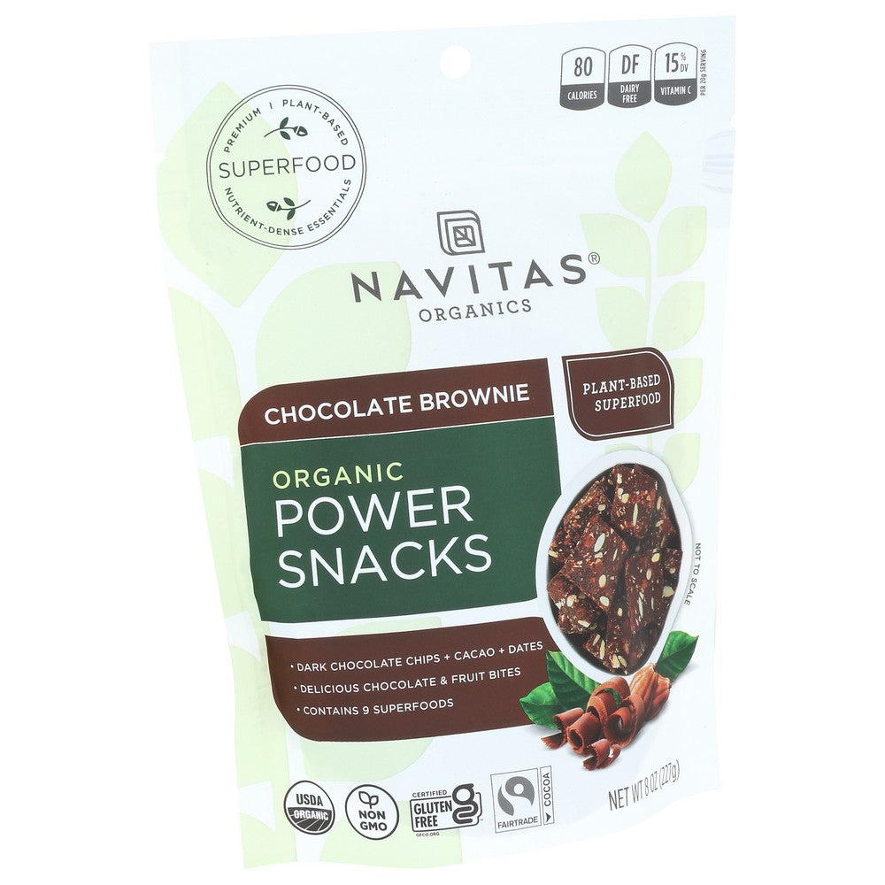 Navitas Organicanics 60502,  Power Snack 8 Ounce,  Case of 12