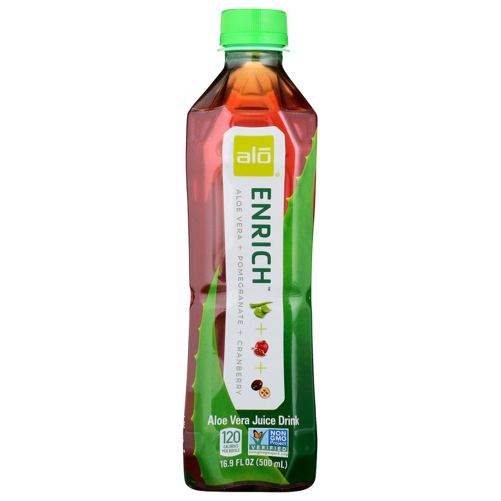 Alo® 10028, Alo Enrich Aloe Vera Juice Drink, 16.9 Oz.,  Case of 12