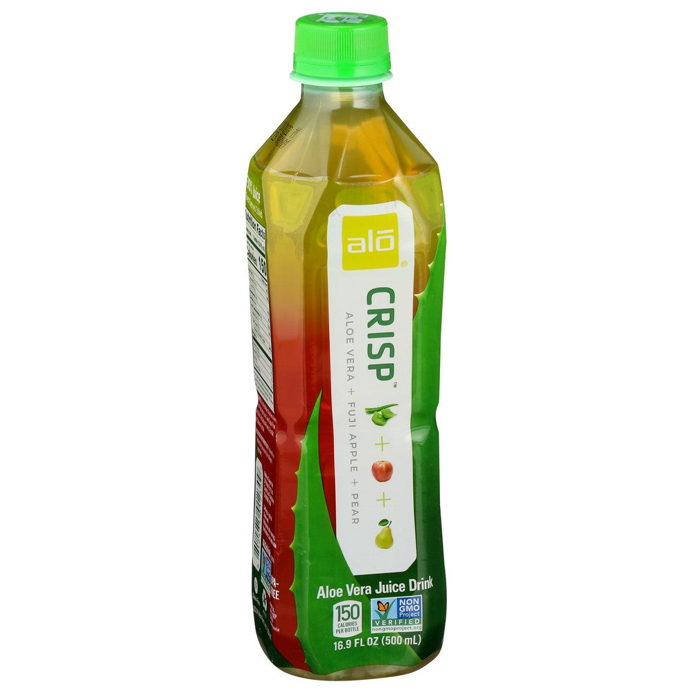 Alo® 10028, Alo Crisp Aloe Vera Juice Drink, 16.9 Oz.,  Case of 12