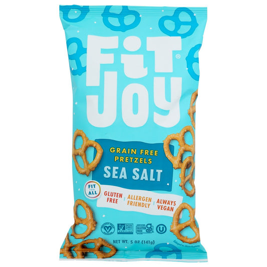 Fitjoy® 114101, Himalayan Pink Salt Fitjoy, Vegan Grain Free Pretzel Twists, 4.5Oz 5 Ounce,  Case of 12