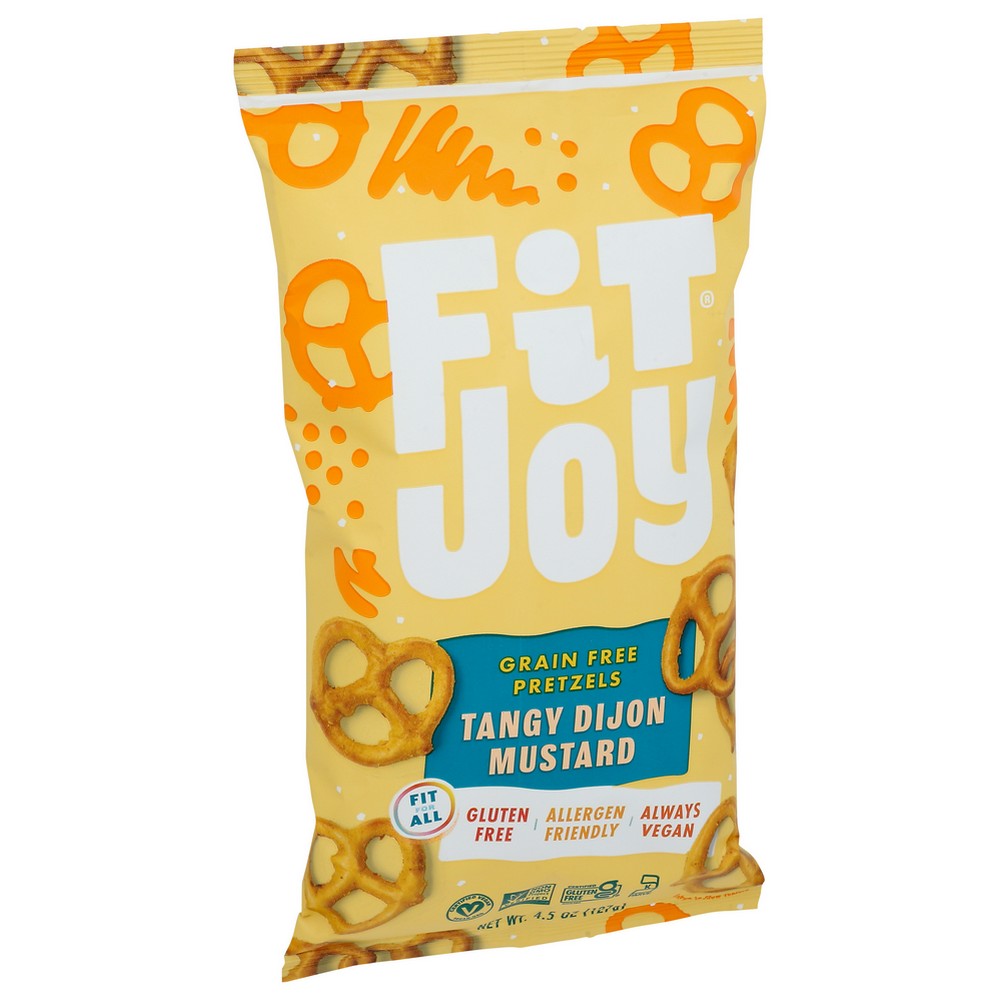 Fitjoy® 114141,  Fitjoy, Vegan Grain Free Pretzel Twists, 4.5Oz 4.5 Ounce,  Case of 12