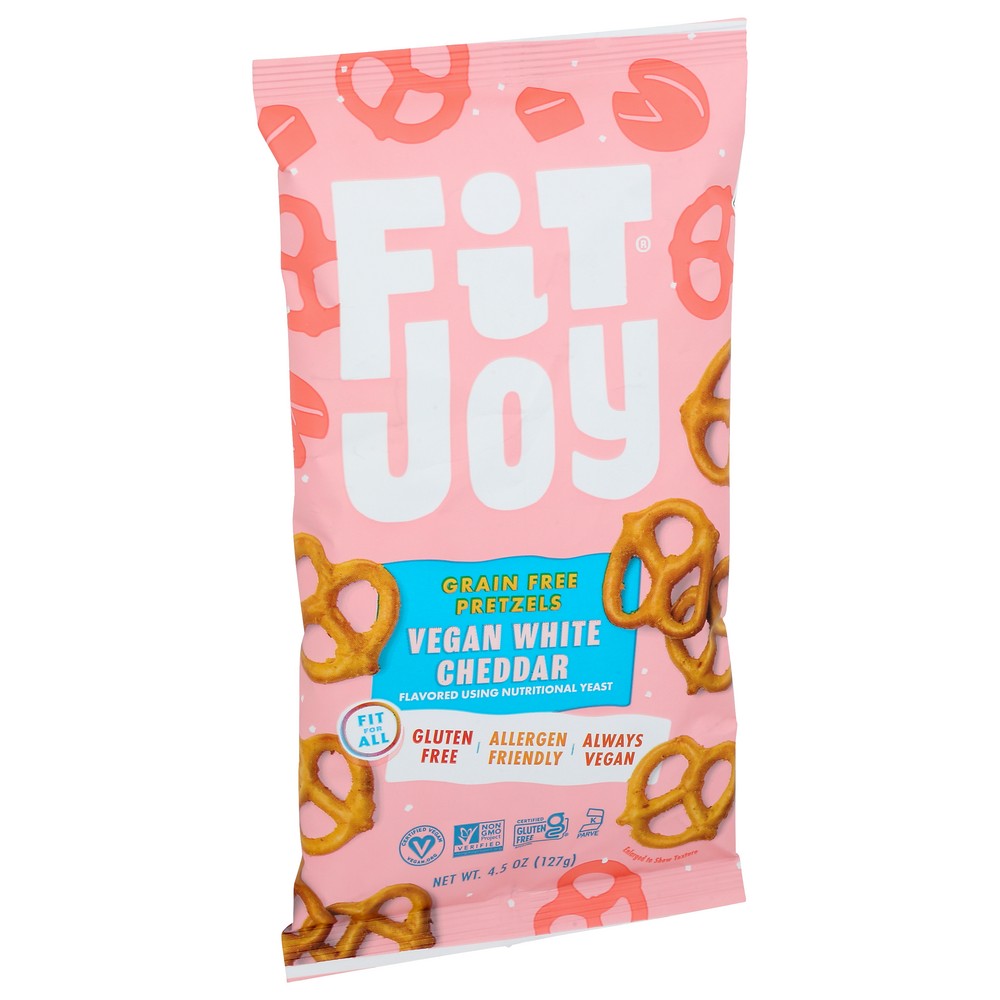 Fitjoy® 114244,  Fitjoy, Vegan Grain Free Pretzel Twists, 4.5Oz 4.5 Ounce,  Case of 12