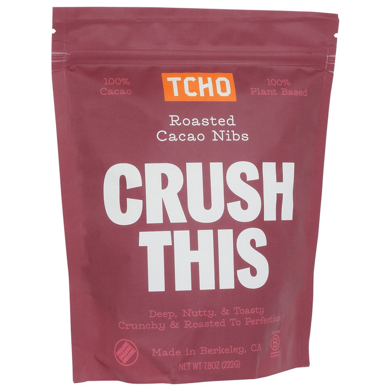 Tcho Cacao Nibs Crush This - 8 Ounce, Case of 6