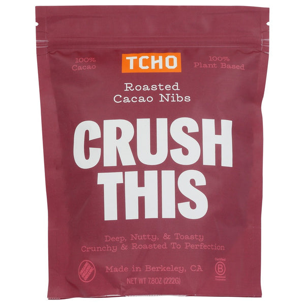 Tcho Cacao Nibs Crush This - 8 Ounce, Case of 6