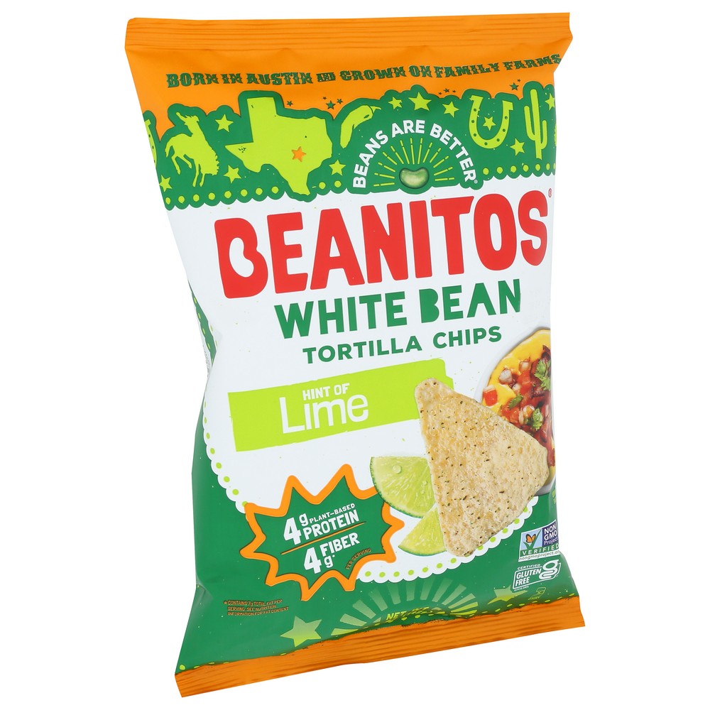 Beanitos™ Bn-Fg-1506, Beanitos Chips White Bean Hint Of Lime, 6 Oz. Bag,  Case of 6