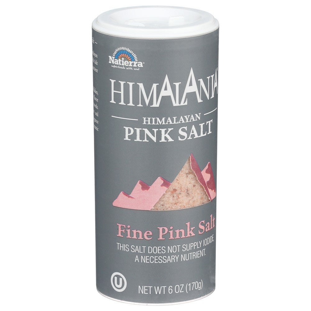 Natierra Himpsfs6, Himalania Fine Shaker Natierra Fine Pink Salt Shaker 6 Ounce,  Case of 6