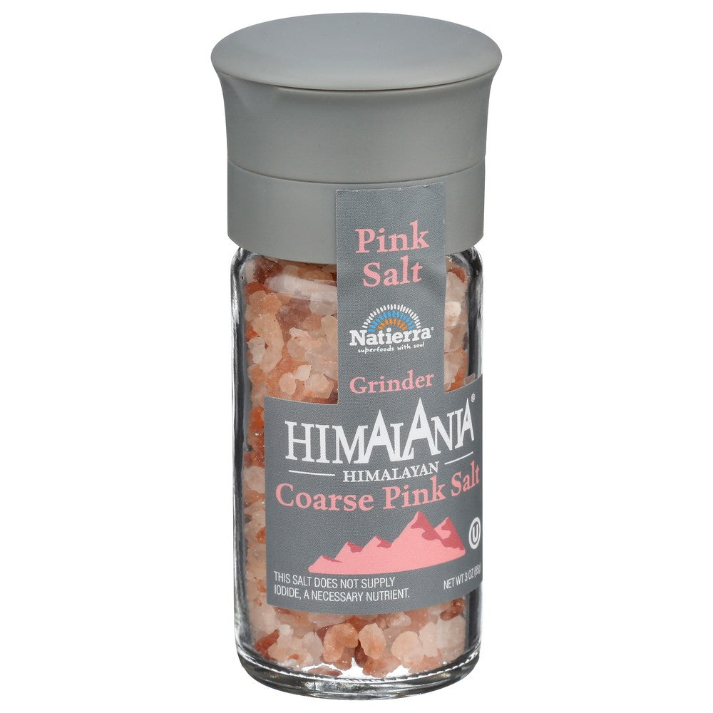 Natierra Himpscg03, Himalania Coarse Grinder Natierra Coarse Pink Salt 3 Ounce,  Case of 6