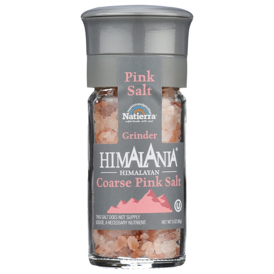 Natierra Himpscg03, Himalania Coarse Grinder Natierra Coarse Pink Salt 3 Ounce,  Case of 6