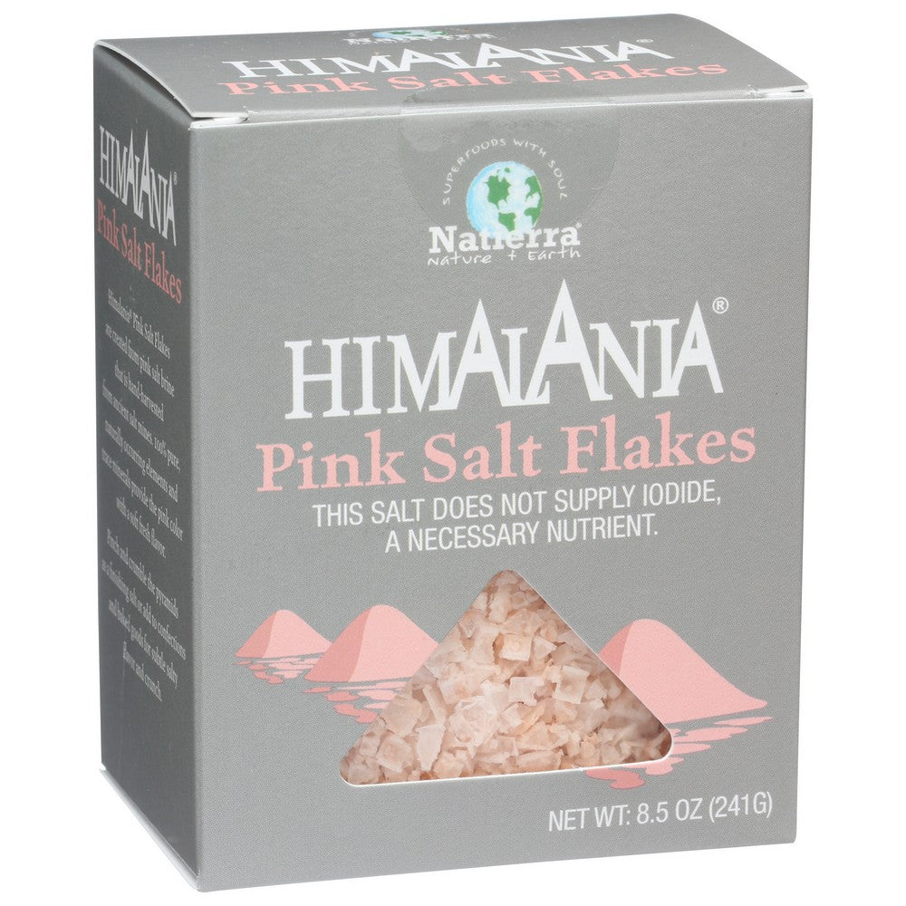 Natierra Nathimpf8.5, Pink Flake Salt Natierra Himalania Pink Salt Flakes Box 8.5 Ounce,  Case of 6