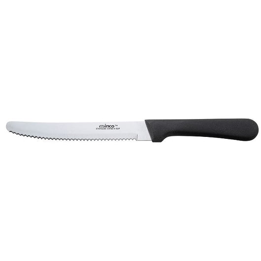 Winco Steak Knife With 5 Inch Polypropylene Handle 1 Dozen
