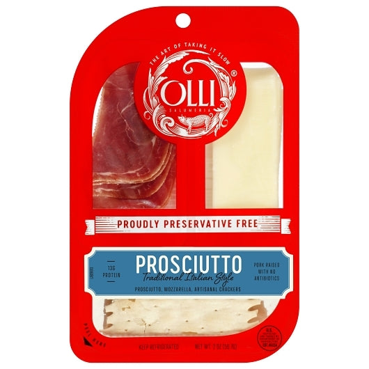 Prosciutto With Mozzarella 2 Ounce Size - 10 Per Case.