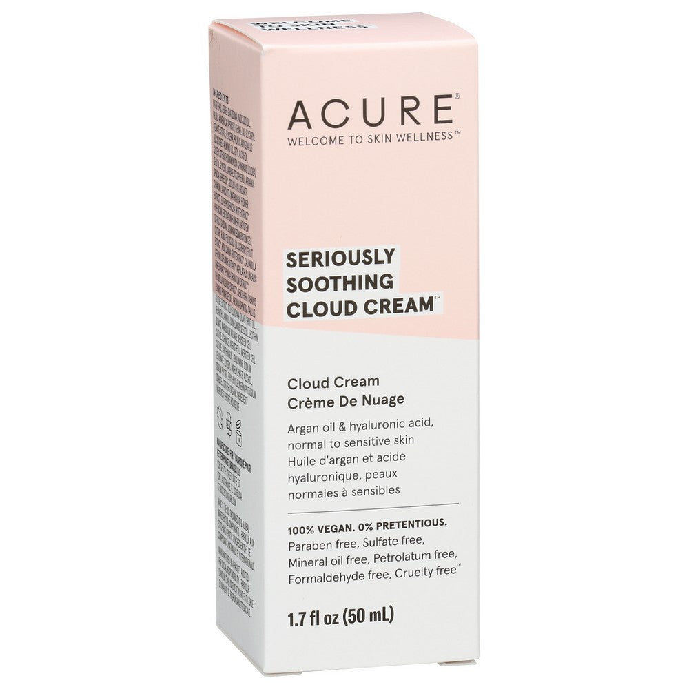 Acure® Et1117, With Argan Extract & Hyaluronic Acid Seriously Soothing™ Cloud Cream 1.7 Fluid Ounce,  Case of 1