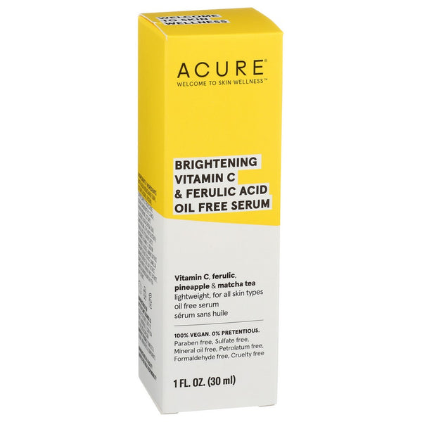 Acure Serum Facial Vitamin C - 1 Fluid Ounce, Case of 1