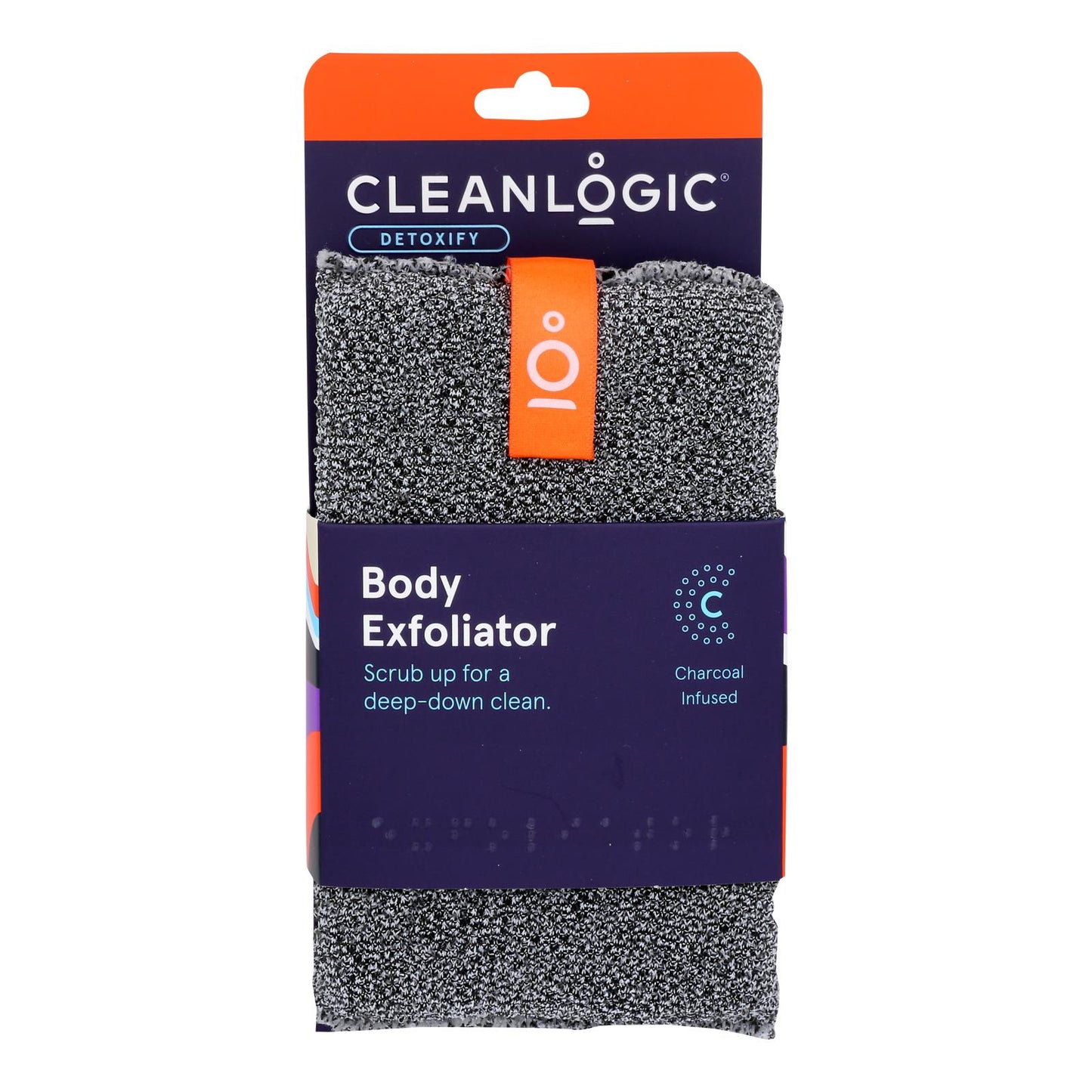 Cleanlogic - Body Scrubber Detox Chrcl - 1 Each-1 Count