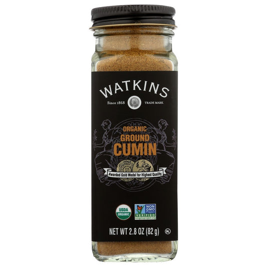 Watkins 21607, Watkins Gourmet Organicanic Spice Jar, Ground Cumin Watkins Gourmet Organicanic Spice Jar, Ground Cumin 2.8 Ounce,  Case of 3