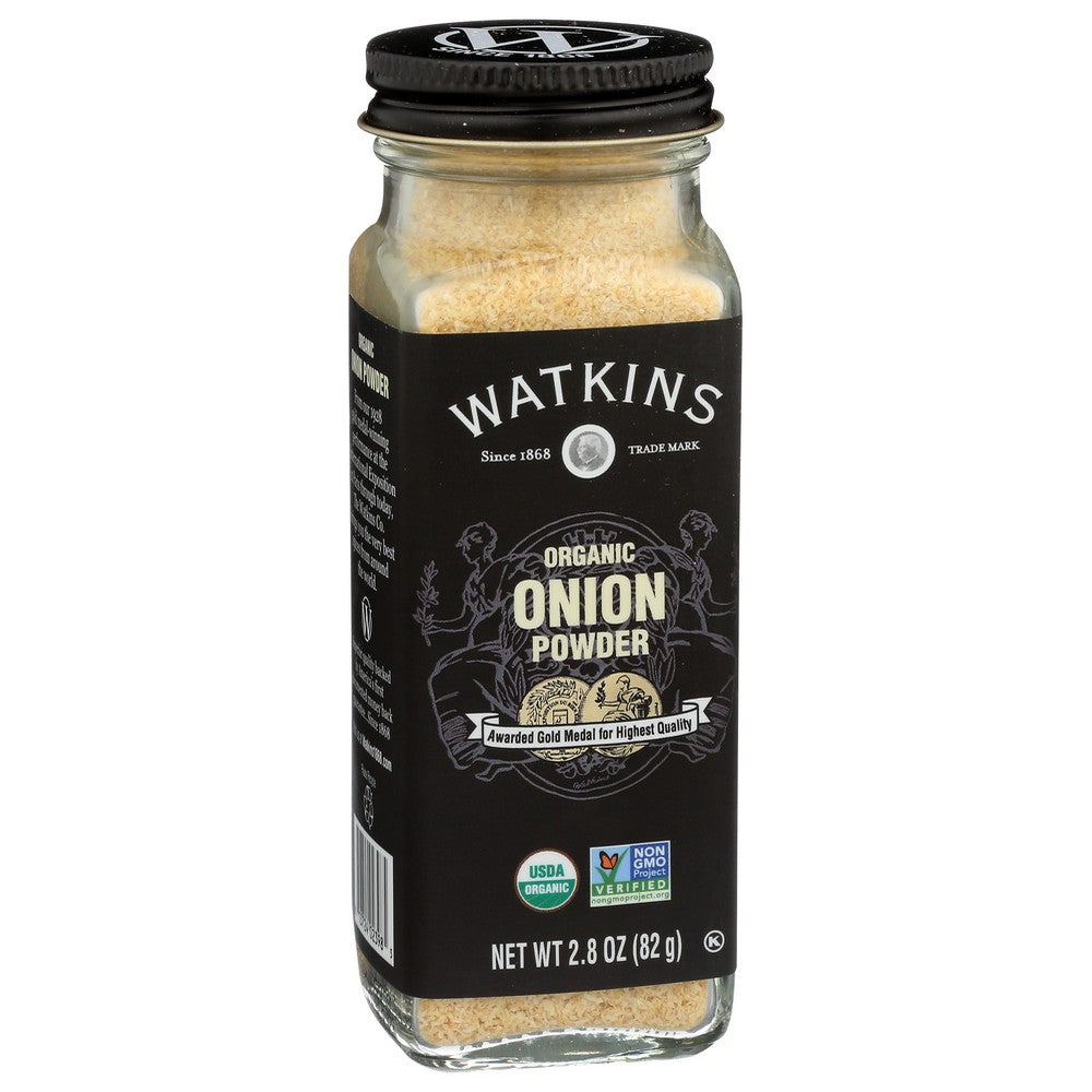 Watkins 21610, Watkins Gourmet Organicanic Spice Jar, Onion Powder Watkins Gourmet Organicanic Spice Jar, Onion Powder 2.8 Ounce,  Case of 3