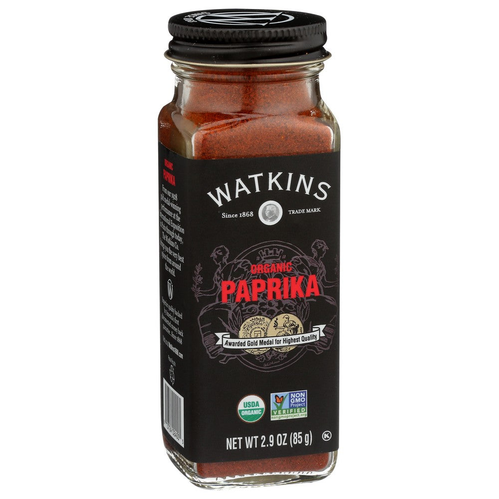 Watkins 21612, Watkins Gourmet Organicanic Spice Jar, Paprika Watkins Gourmet Organicanic Spice Jar, Paprika 2.9 Ounce,  Case of 3