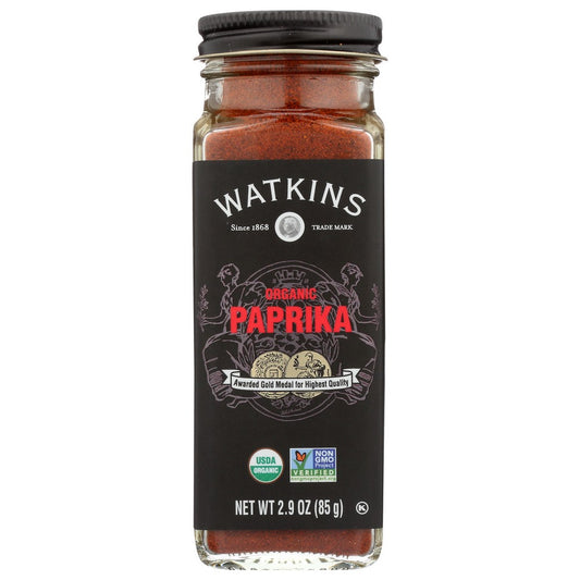 Watkins 21612, Watkins Gourmet Organicanic Spice Jar, Paprika Watkins Gourmet Organicanic Spice Jar, Paprika 2.9 Ounce,  Case of 3