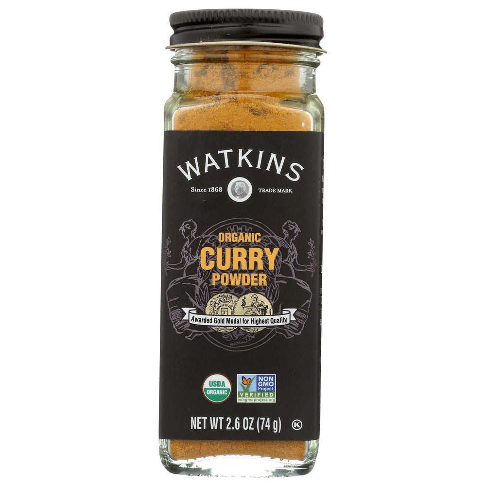 Watkins Powder Curry Organic - 3 Ounce,  Case of 3