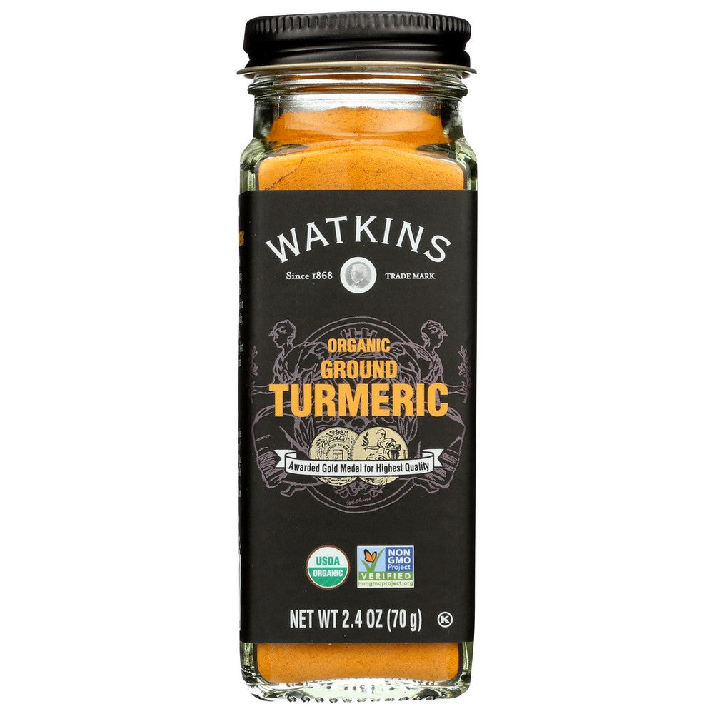 Watkins ,  Tumeric Organic 2.4 Ounce,  Case of 3