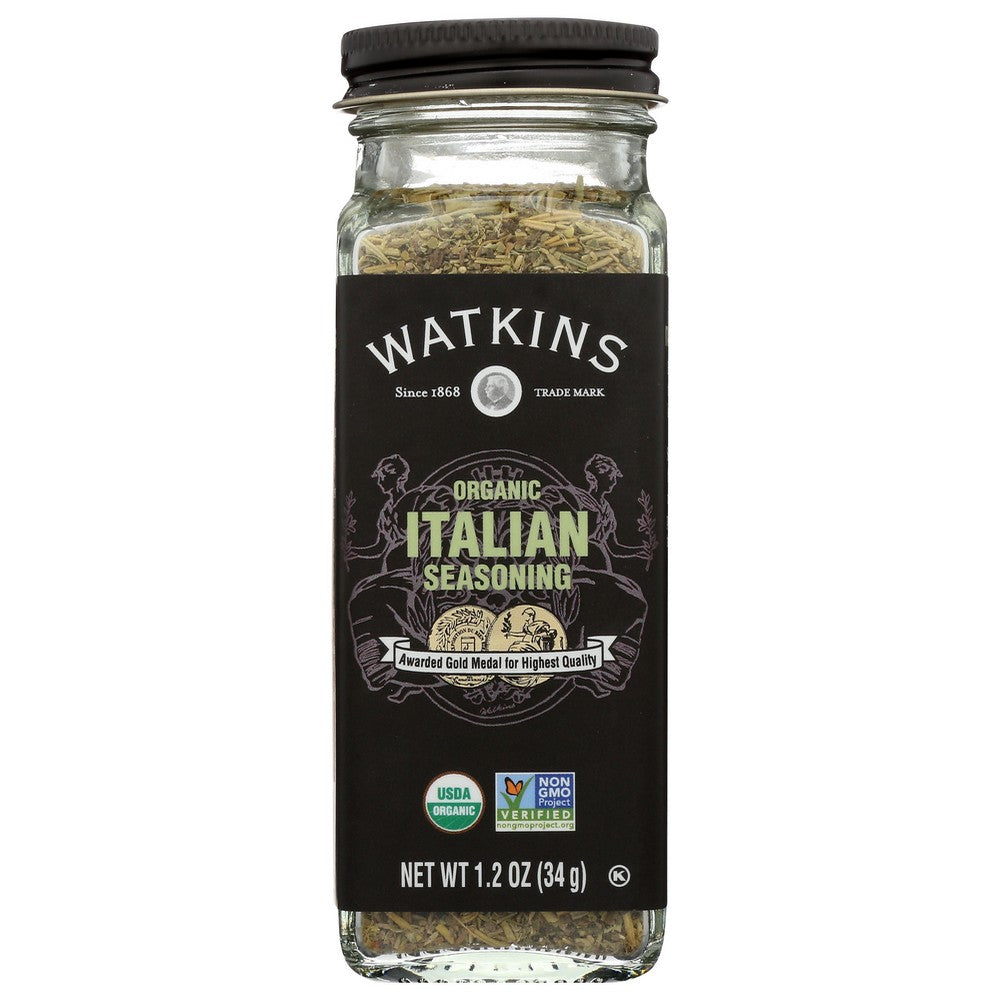 Watkins Seasoning Italian Org - 1 Ounce, Case of 3