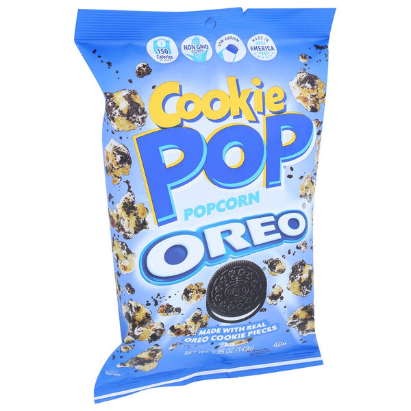 Cookie Pop Popcorn Popcorn Oreo - 5 Ounce, Case of 12