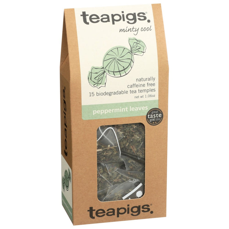 Teapigs Tea Pepprmnt Leaves - 15 Each, Case of 6