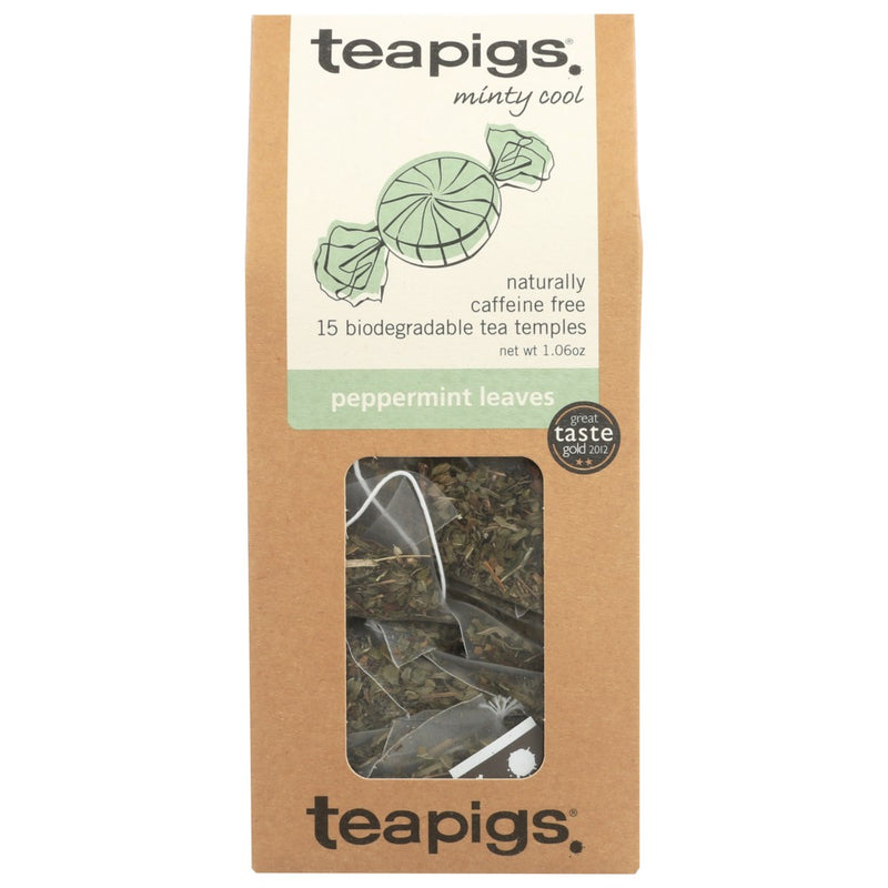 Teapigs Tea Pepprmnt Leaves - 15 Each, Case of 6