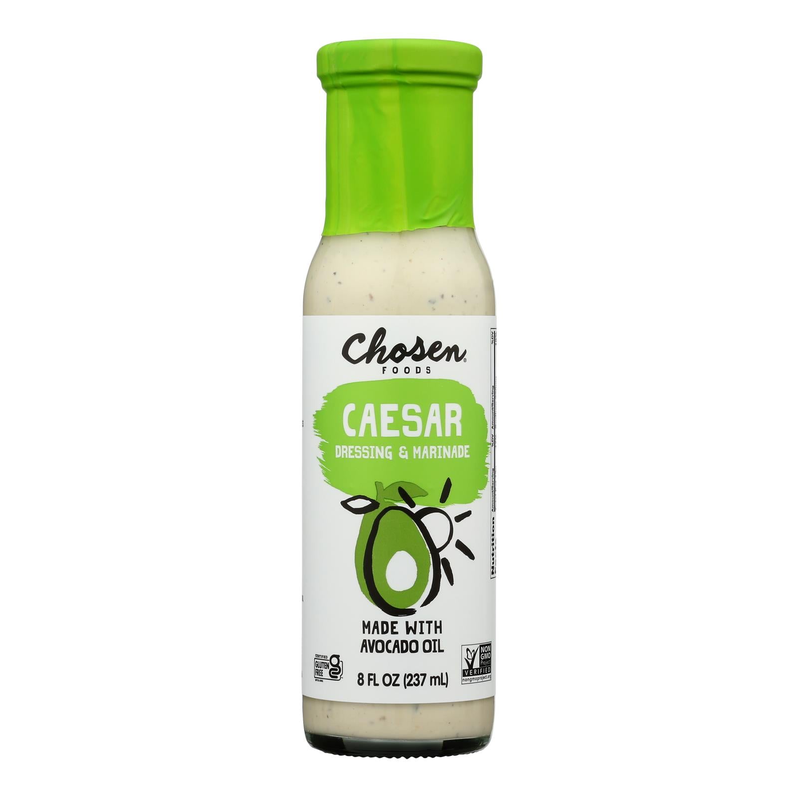 Chosen Foods - Dressing/mrnd Caesar - Case of 6-8 Fluid Ounce