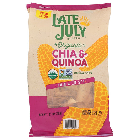 Late July 114429,  Restaurant Style Chia & Quinoa 10.1 Ounce,  Case of 9