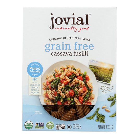 Jovial - Pasta Organic Cassava Fusilli - Case of 6-8 Ounce