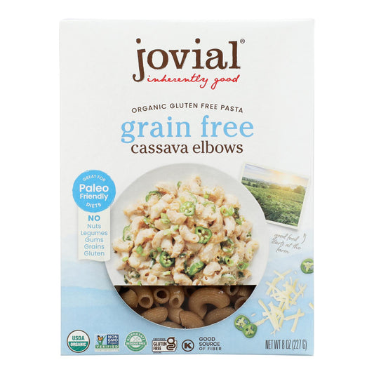 Jovial - Pasta Organic Cassava Elbows - Case of 6-8 Ounce