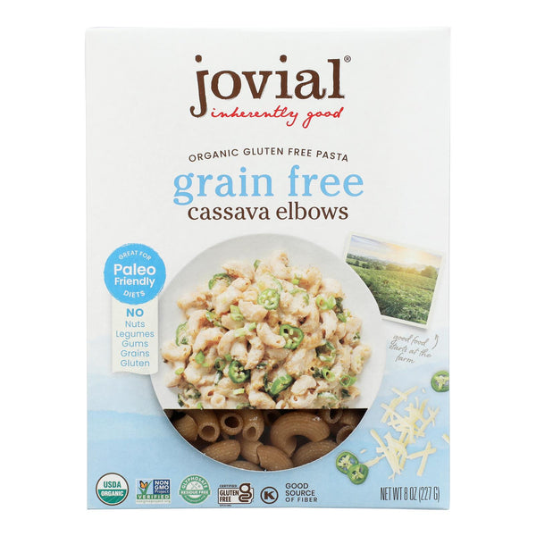 Jovial - Pasta Organic Cassava Elbows - Case of 6-8 Ounce