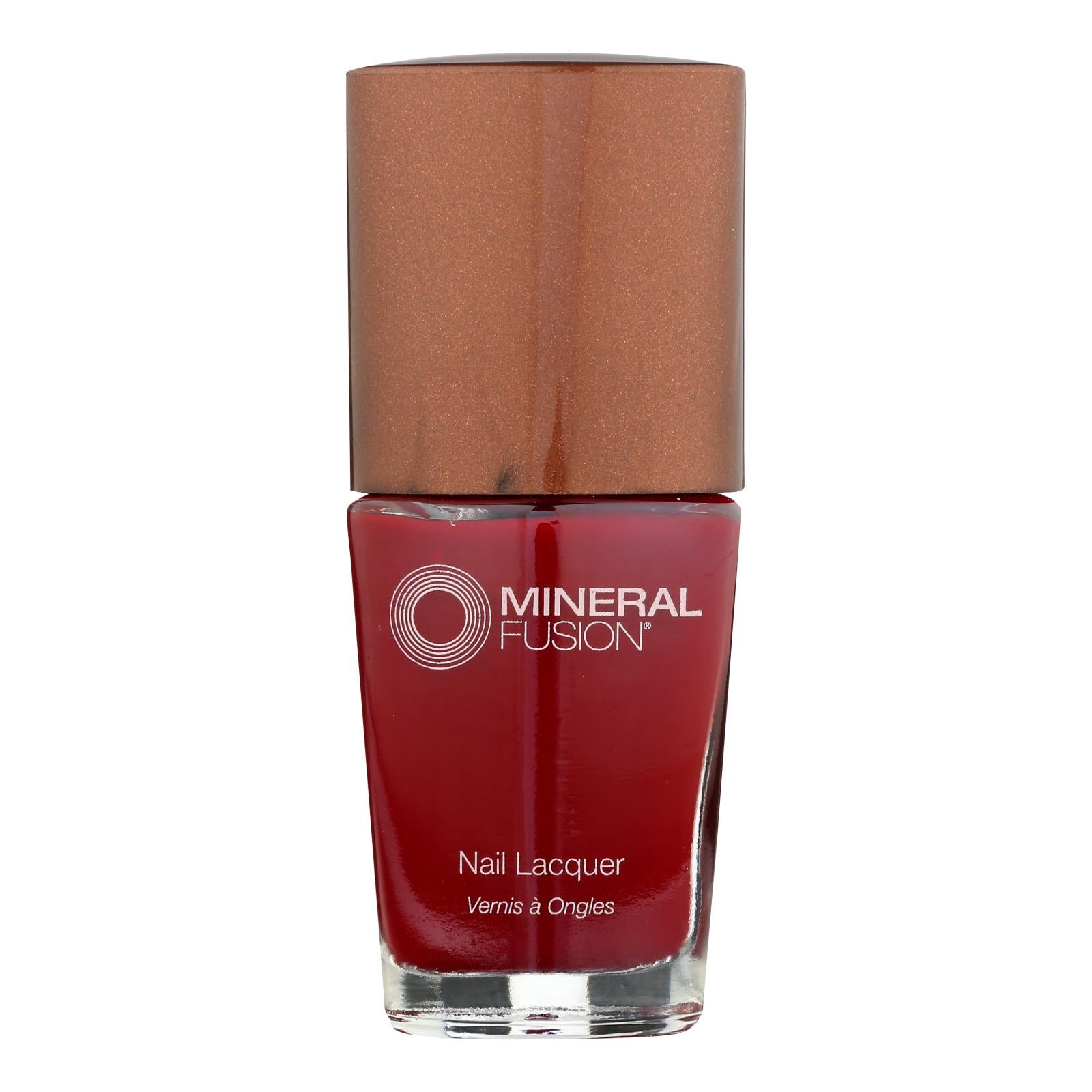 Mineral Fusion - Nail Polish Ruby Slipprs - 1 Each-.33 Ounce