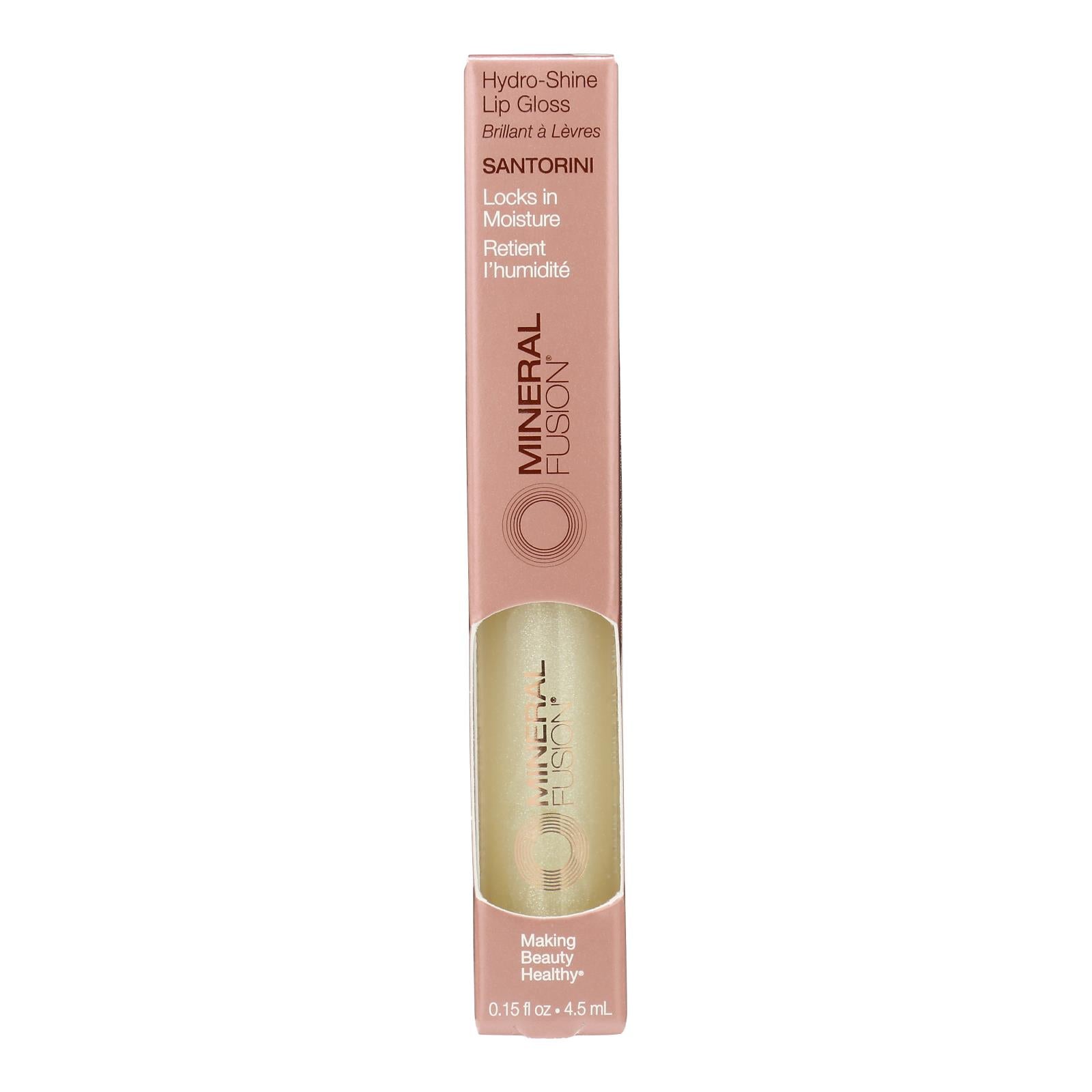 Mineral Fusion - Hydro Shne Lip Gls Santor - 1 Each-.15 Fluid Ounce