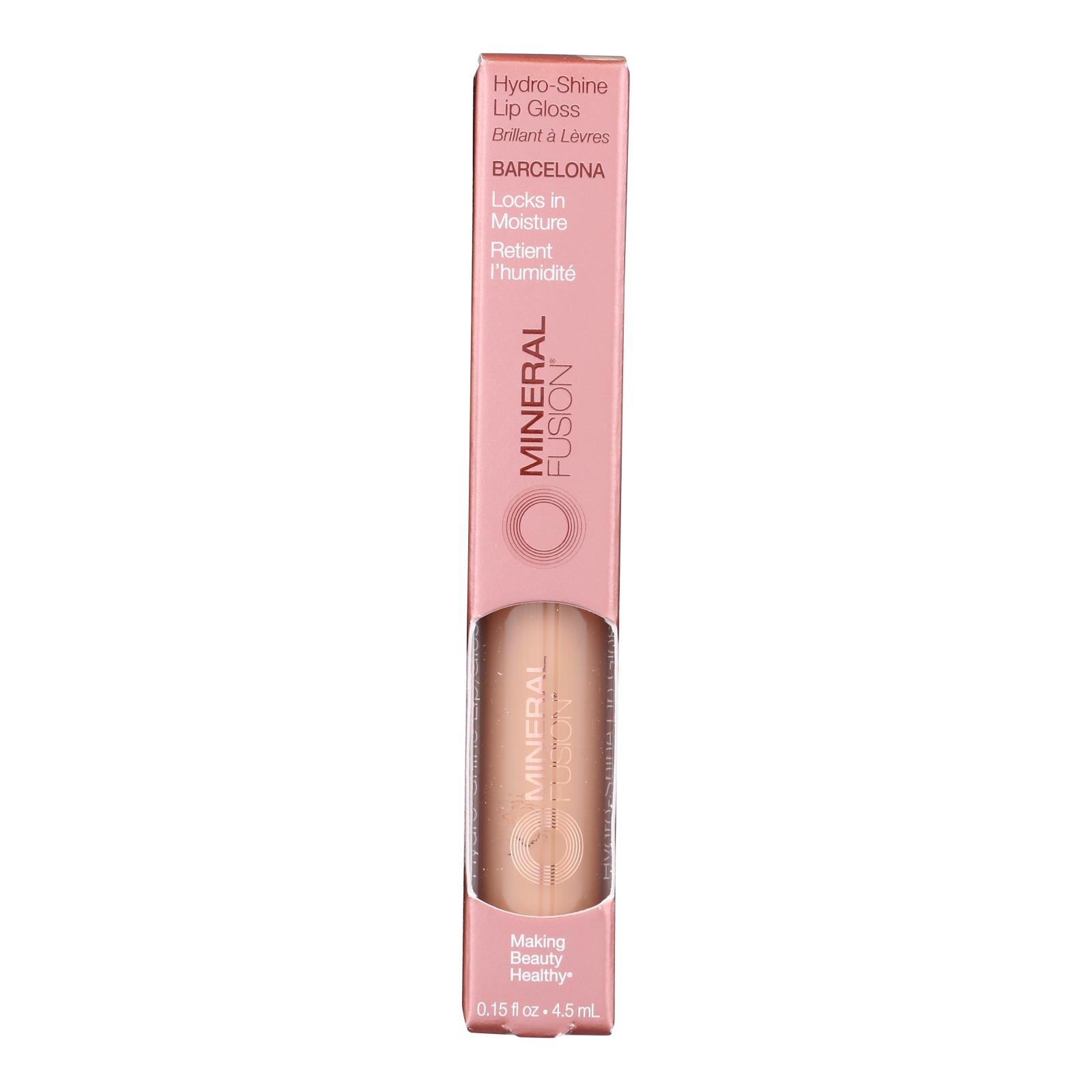 Mineral Fusion - Hydro Shne Lip Gls Barcel - 1 Each-.15 Fluid Ounce