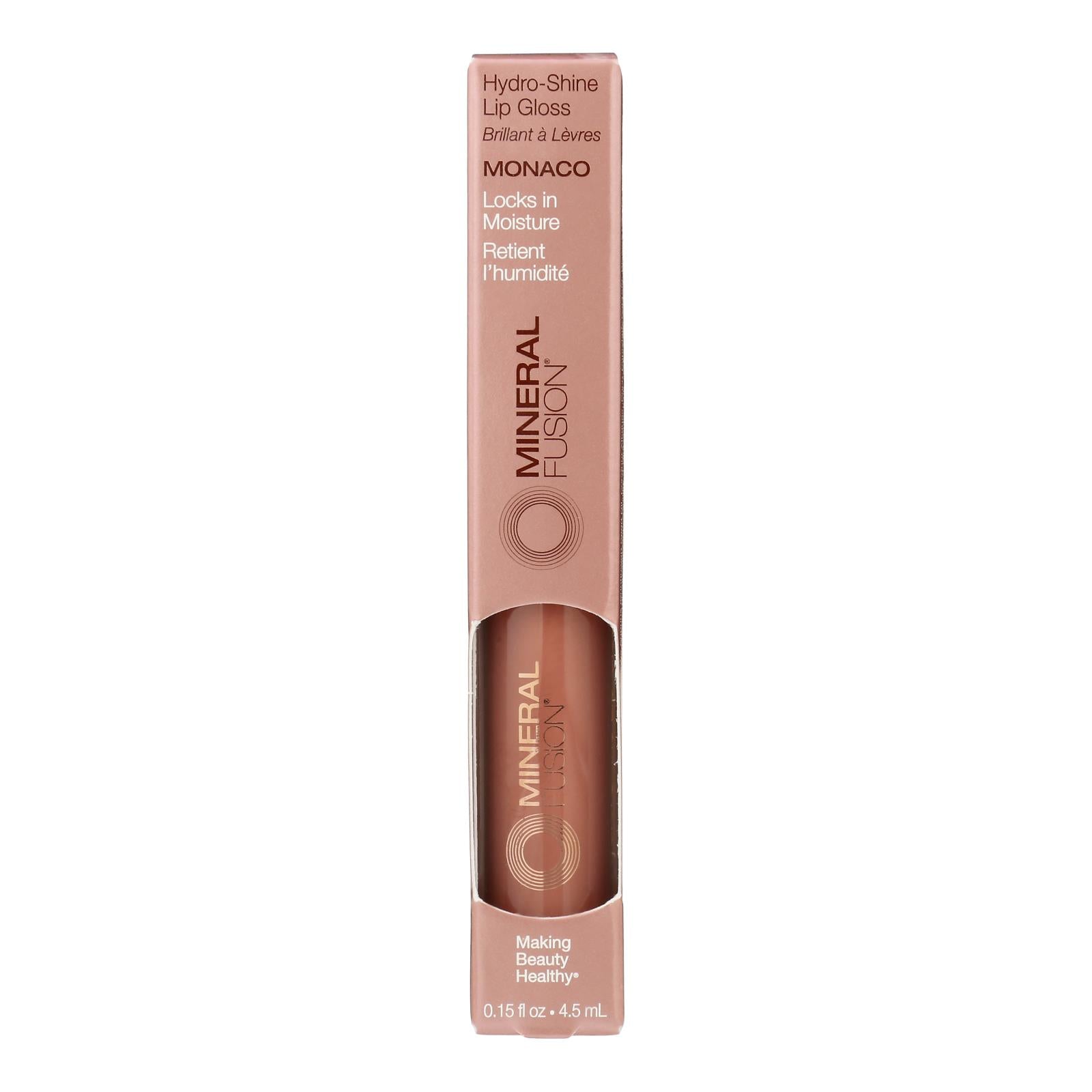 Mineral Fusion - Hydro Shne Lip Gls Monaco - 1 Each-.15 Fluid Ounce